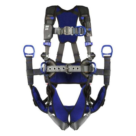 3M DBI-Sala 1113376 ExoFit(TM) X300 Fall Protection Harness, M, 420 lb, Quick-Connect Chest/ Quick-Connect Leg Straps