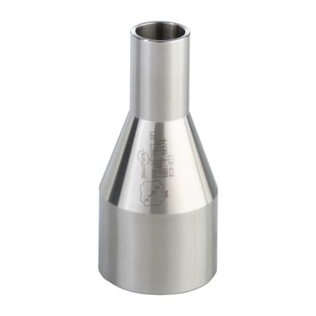 Maxpure TE31SWW6L6.0X3.0-PM ConcenReducer, SS, OrbitalWeld3