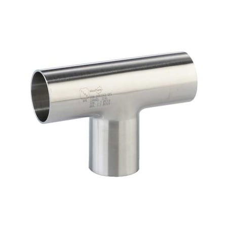 Maxpure TE7WWW6L4.0-PM Tee, SS, Orbital Weld 4 in