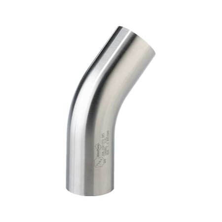 Maxcore TE2KS6MO.5-PO 45Elbow, SS, OrbitalWeld1/2