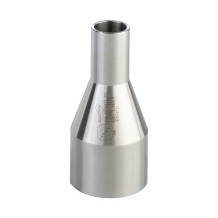 Maxcore TE31SWW6MO2.5X1.0-PO ConcenReducer, SS, OrbitalWeld1