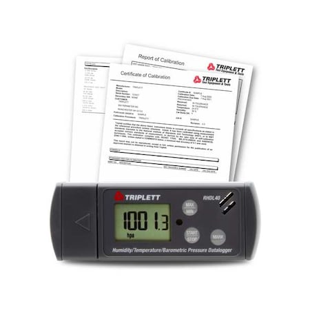 Triplett RHDL40-NIST Temp Data Logger, 0.7
