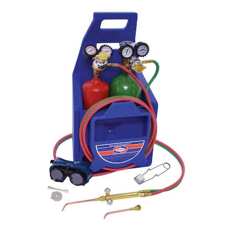 Uniweld K23P-T 2pc Weld/Braze Outfit w511/Tanks