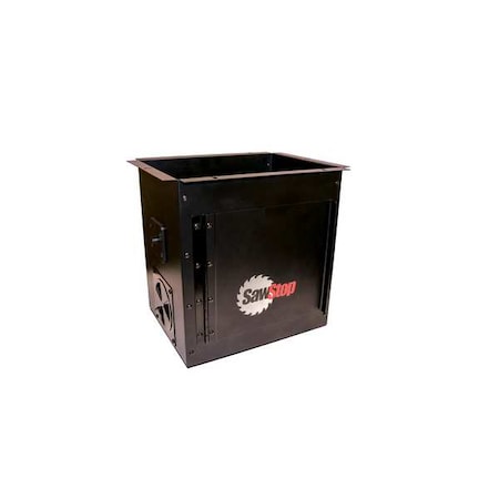 Sawstop RT-DCB Router Dust Box, Steel, 13 in Dia