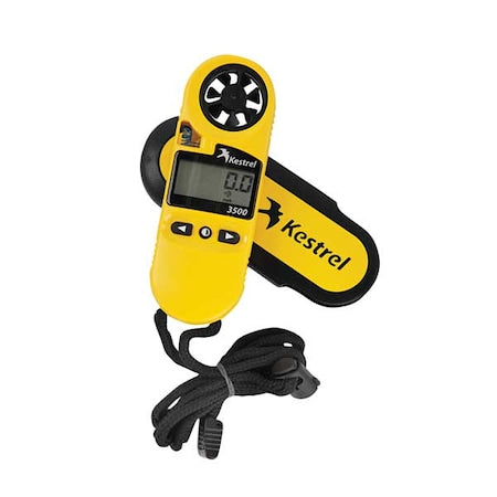 Kestrel 0835 Anemometer, Yellow, 7,874 fpm