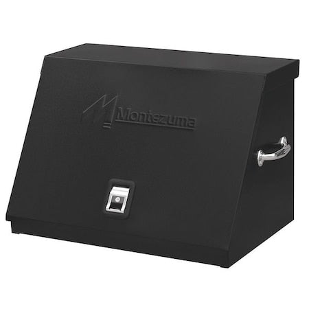 Montezuma LA400B Triangular Top Chest, 0 Drawer, Black, 16 ga. Steel, 30-3/4