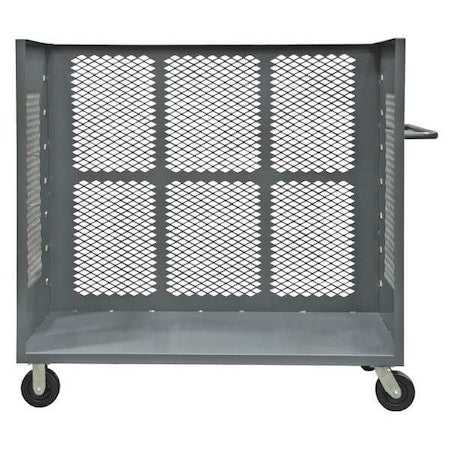 Durham MFG 3ST-EX3672-95 BoxTruck, 37 in, 79 in, Gray, Steel, 2,000 lb
