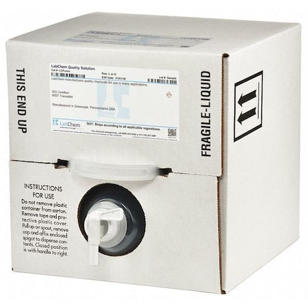 Labchem LC158005 Isopropyl Alcohol, Box, 20 L
