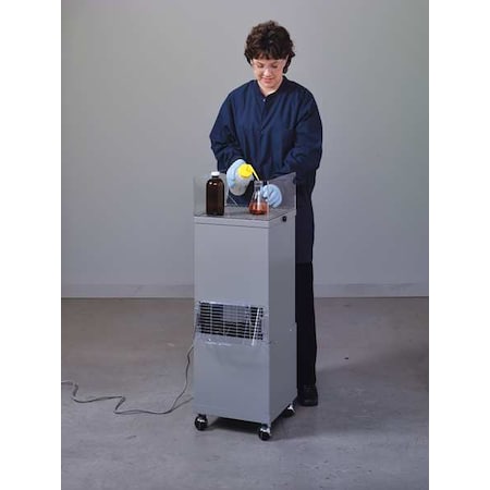 Extract-ALL RF-DD4 AirFilter, 5.875 in D, 12 in H, 12 in W, Pleated