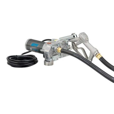 GPI M-150S-EM Drum Pump, Electric, 10 gal, 500 gal Container Size, 15 psi, 3-2/5