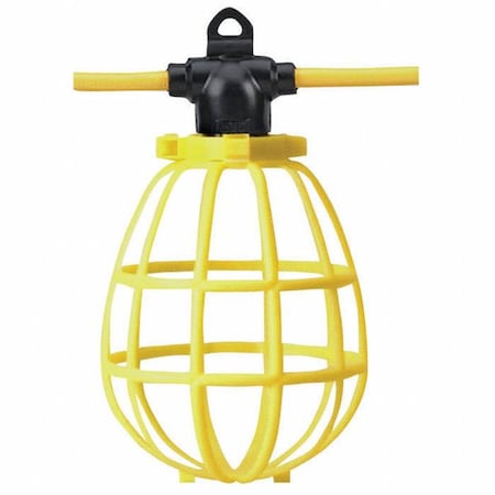 Southwire 7549SW Plastic Str Light, Screw In, Bulb Dependent
