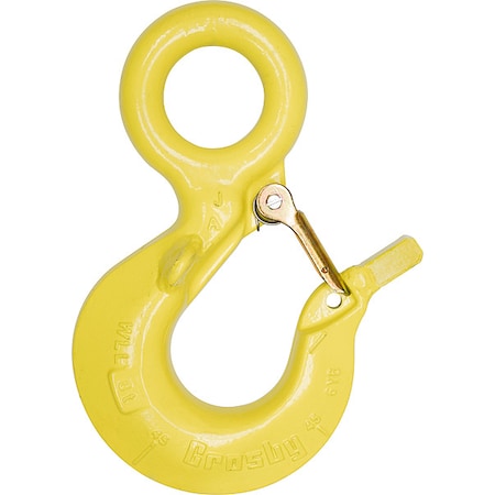 Crosby 1298427 Sling Hook, Alloy Steel, 1 1/8 in, 6,400 lb
