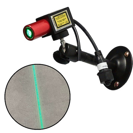 Laserglow Technologies HDLG40XXX Laser Module, Straight Line, 1 in W, 3 in H, Wall/Ceiling