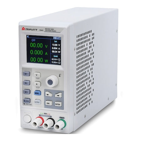 Triplett PS605-NIST DC Power Supply, LCD Ring, 100 W, 10