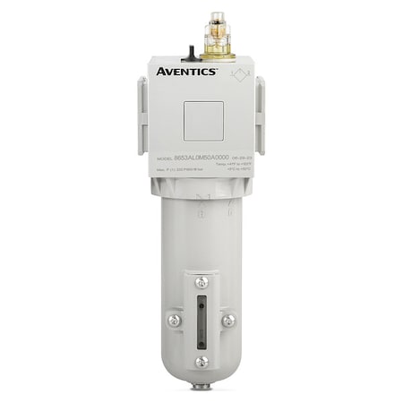 Numatics 8653AL0M60A0000 Lubricator, 1 in, Metal Bowl, 2.55 lb