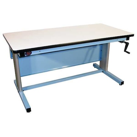 Proline EL723030PL L14 Laminate, 72 in W, 30 in to 42 in Height, 330 lb, Cantilever