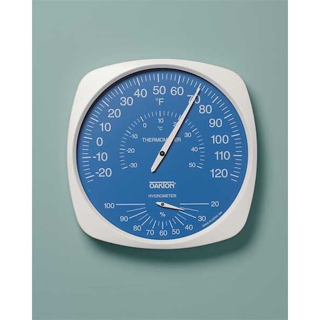 Oakton WD-35700-20 Indoor Analog Hygrometer, -22 to 122 F