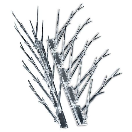 Bird-X SP-100 Bird Repellent Spikes, 100 ft L, 6 1/2 in W