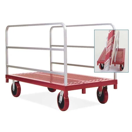 Raymond Products 3908 Panel Truck, 3200 lb. Cap, 54 in L, 30 in W