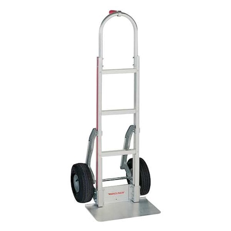 Magliner HMK117G145 GPHandTruck, 52 in, 21 in, Slvr, Aluminum, 500 lb