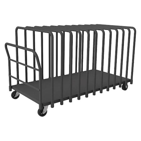 Durham MFG APT12V-3672-5MR-95 Panel Truck, 1800 lb. Cap, 78 in L, 42 in W