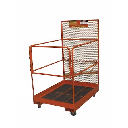 Ballymore FD-48-C-SU Liftable Work Pltfrm, Fork Lft, Steel, 6 In H