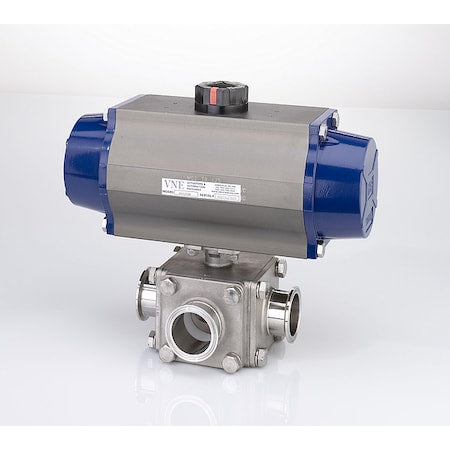 VNE 93C1.5C/100-5S1-XX Pneumatic Ball Valve, Pipe Size 1 1/2