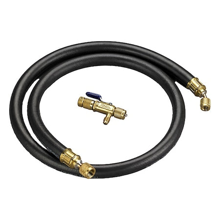 Yellow Jacket 93887 Hose Set, 5 ft L, Black, 1 Hose