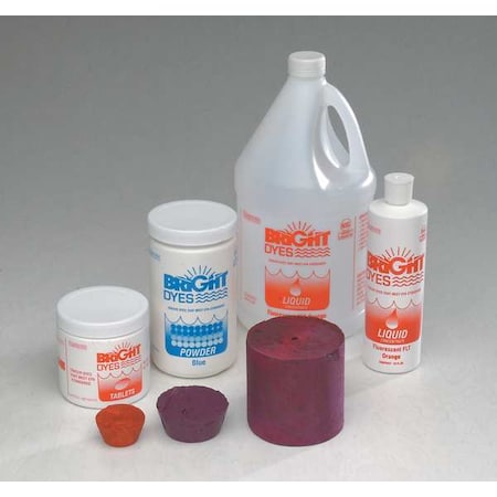 Bright Dyes 105006 Dye Tracer Powder, Fl Orange, 1 lb
