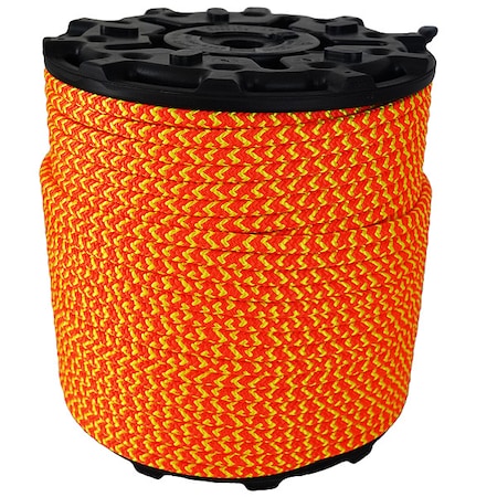 ALL Gear AG16SP12150S Climbing Rope, PES, 1/2 In. dia., 150 ft. L