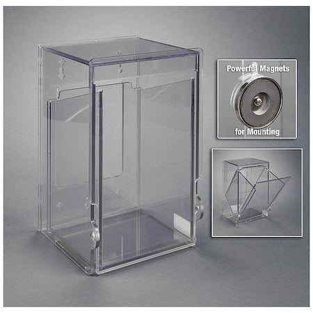 Poltex AUTOBIN-M Gravity Close Bin, 13 in H, 8 in W