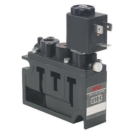 ARO A222SS-024-L Solenoid Air Con Valve, Four-Way, 150 psi