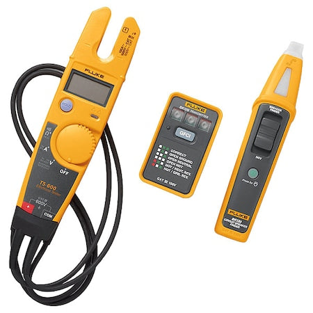 Fluke FLK-BK120-T5-600 ClampKit, BreakerFinder/VoltTester/Clamp