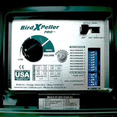 Bird-X BXP PRO 1 Bird Repeller, 8 1/2 in H, 4 in W