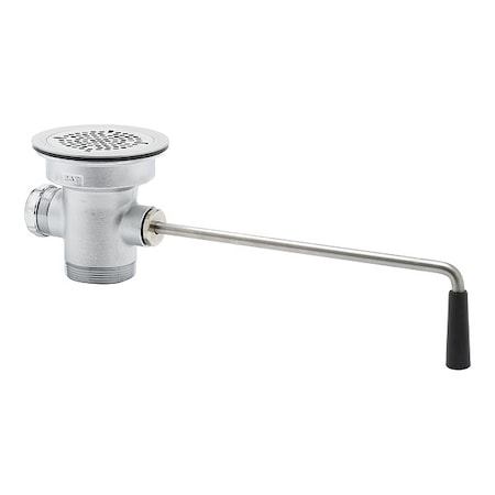 T&S Brass B-3952 Twist Handle Waste Valve, 2