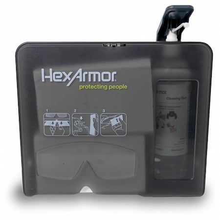 Hexarmor 14-10032 Lens Cleaning Station, Loose, Not Applicable, Alcohol, Non-Silicone, 760 Tissues