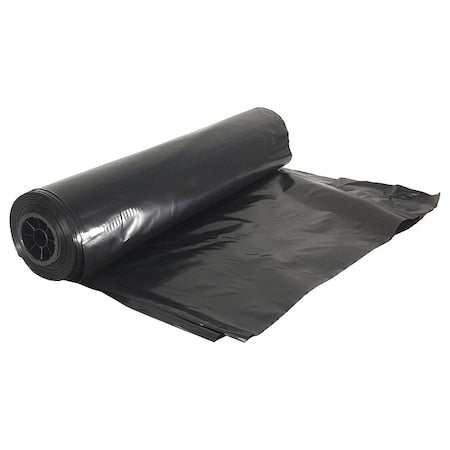 Americover CB412FR Construction Plastic, 100 ft L, 12 ft W, Black