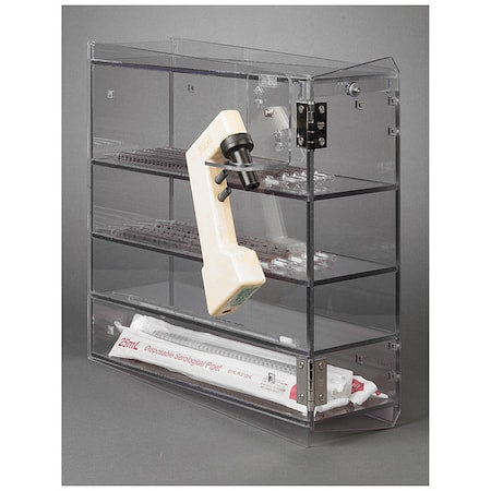 Poltex DRSRPIP-BRK Serological Pipette Holder w/Door, PETG