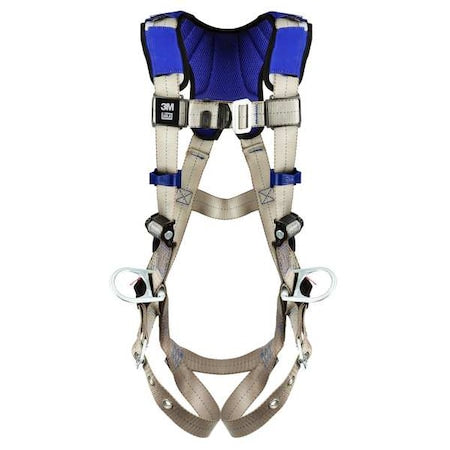 3M DBI-Sala 1401014 ExoFit(TM) X100 Fall Protection Harness, 2XL, 420 lb, Mating Chest/ Tongue Leg Straps