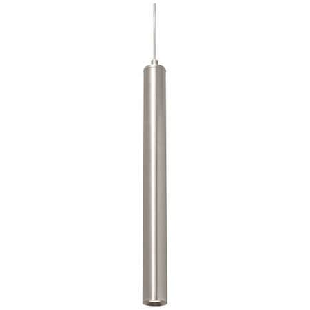 AFX ELIP01L30UDSN Pendant, 1 1/4 in D, Silver, Steel