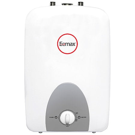 Eemax EMT2.5 Mini Tank Water Heater, Freestanding, 120V AC, 2.6 gal, 1,440 W, Single Phase, 17 in H, 150 psi Max