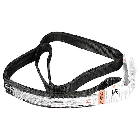 Stren-Flex EN2-903ME-12 Web Sling, Endless, 12 ft L, 35200 lb Cap.
