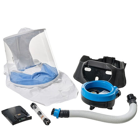 Bullard EVAHLSTLN2KNC PAPR System Kit, Full Hood, Belt-Mount, Universal