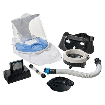 Bullard EVASTLN2KFC3 PAPR System Kit, Full Hood, Belt-Mount, Universal