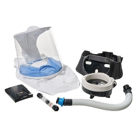 Bullard EVASTLN2KNC PAPR System Kit, Full Hood, Belt-Mount, Universal