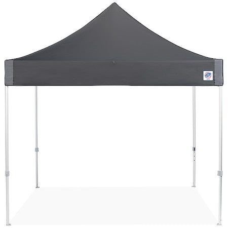 E-Z UP EX10KSG Shelter, Gray, 10 ft W, 10 ft L