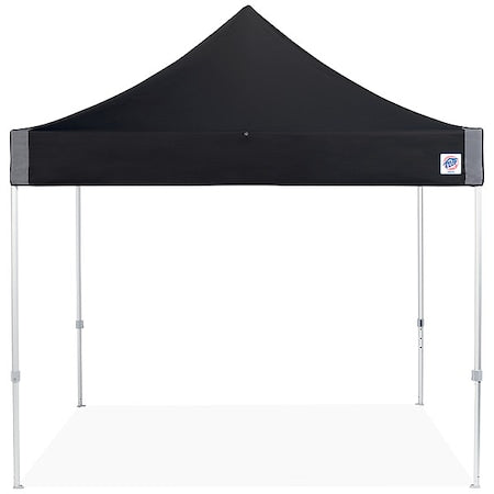 E-Z UP EX10KBK Shelter, Black, 10 ft W, 10 ft L