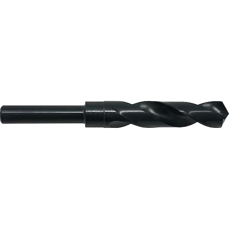 Chicago-Latrobe 55484 118 Degree Silver & Deming Drill with 1/2 Reduced Shank Chicago-Latrobe 190 Steam Oxide HSS RHS/RHC