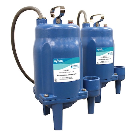 Goulds Water Technology AGS1011 AxialGringerpumps, 20 ft, Single, 115V AC