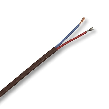 DAYTON 806XV4 ThermocoupleWire, TypeT, 24AWG, Brown, 100 ft